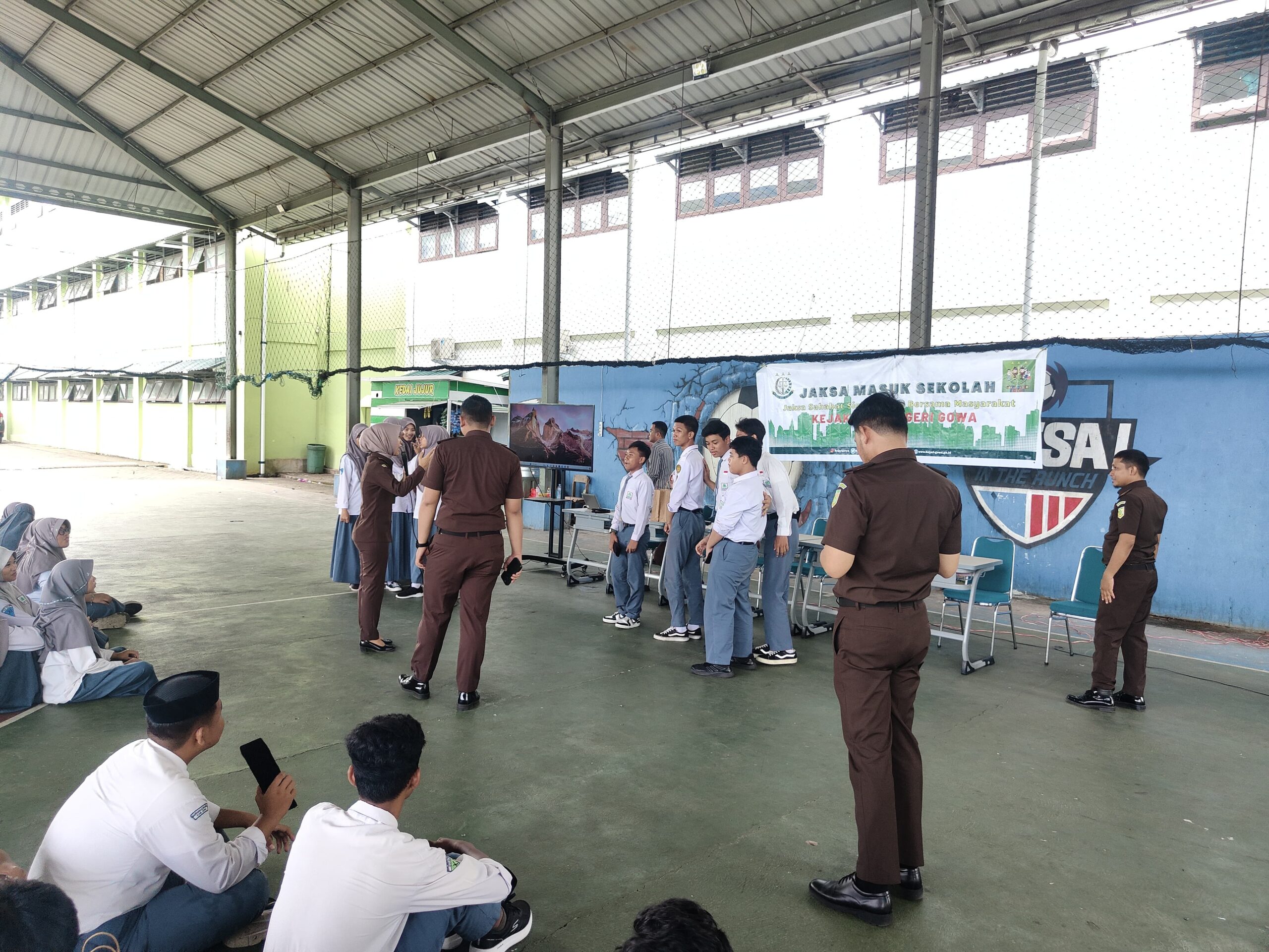 Kasi Intel Kejari Gowa, Kunjungi MA Arifah